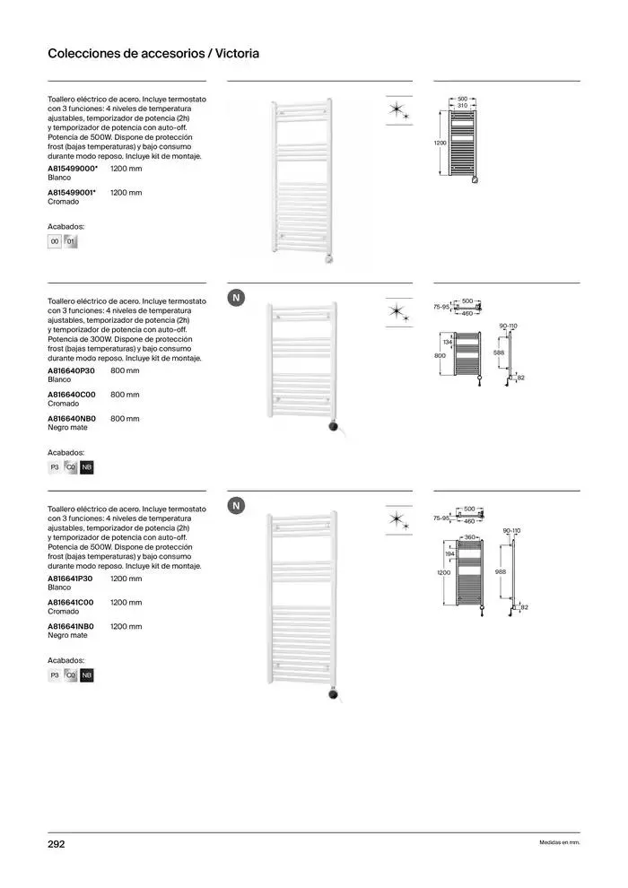 Catálogo de Colecciones de Baño, Muebles y Accesorios 9 de enero al 31 de diciembre 2025 - Página 294
