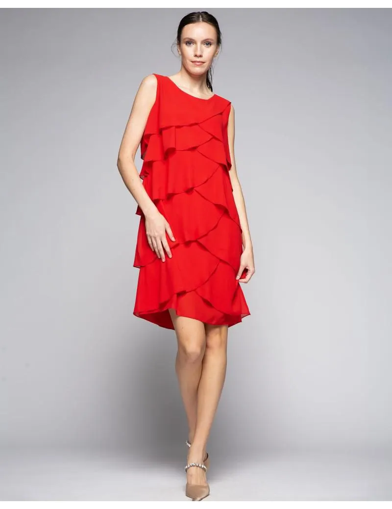 Vestido gasa Pétalos