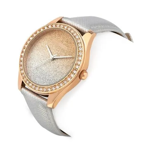 Reloj degradado plateado mujer - 21211