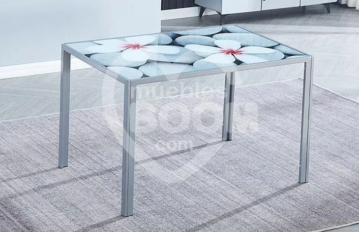 Mesas cocina cristal fijas 012.025