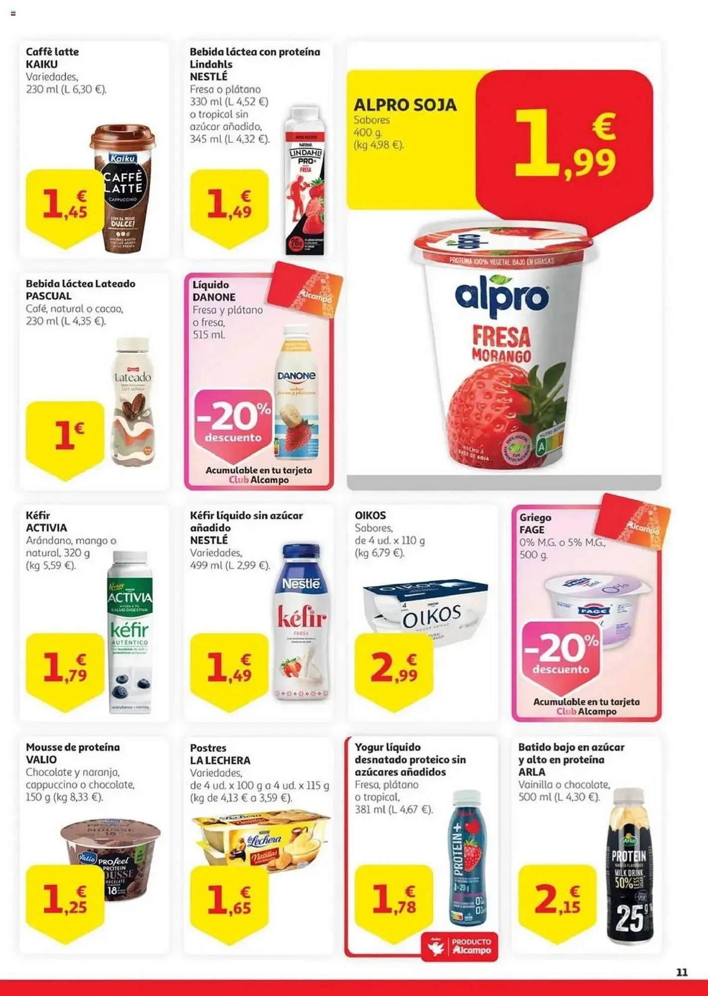 Catálogo de Folleto Alcampo 15 de julio al 29 de julio 2025 - Página 11
