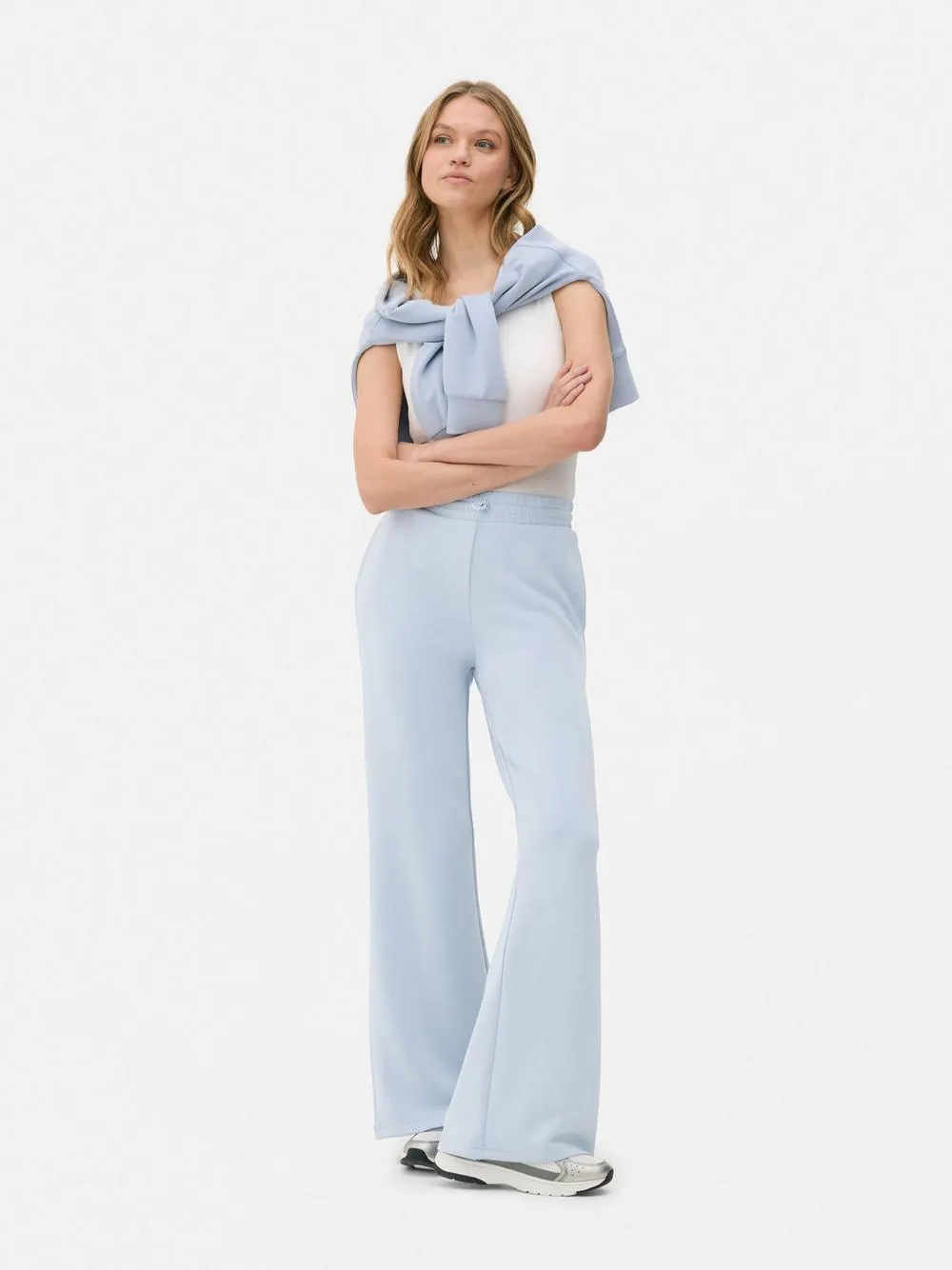 Pantalones de chándal de pernera ancha