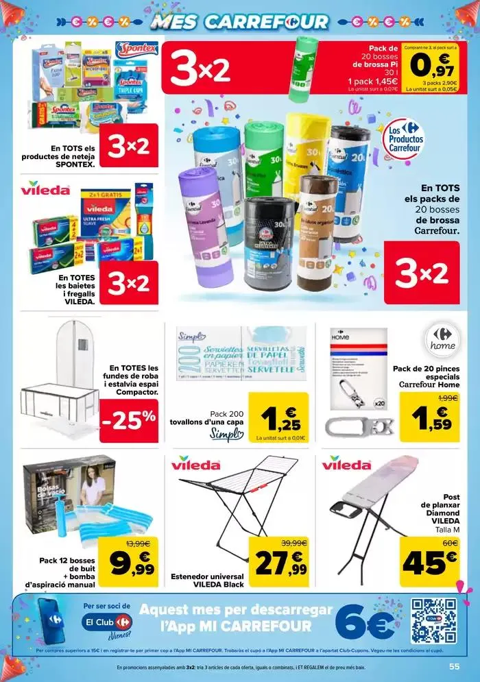 Catálogo de 3x2 + CHOLLOS 22 de abril al 12 de mayo 2025 - Página 55