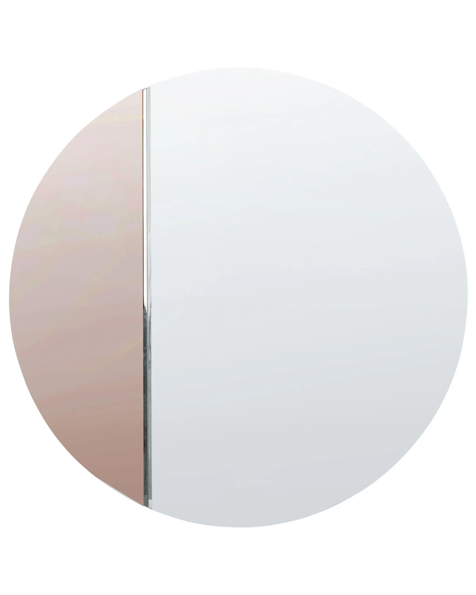 Espejo CHARRON 80 cm 80 cm Rosa dorado