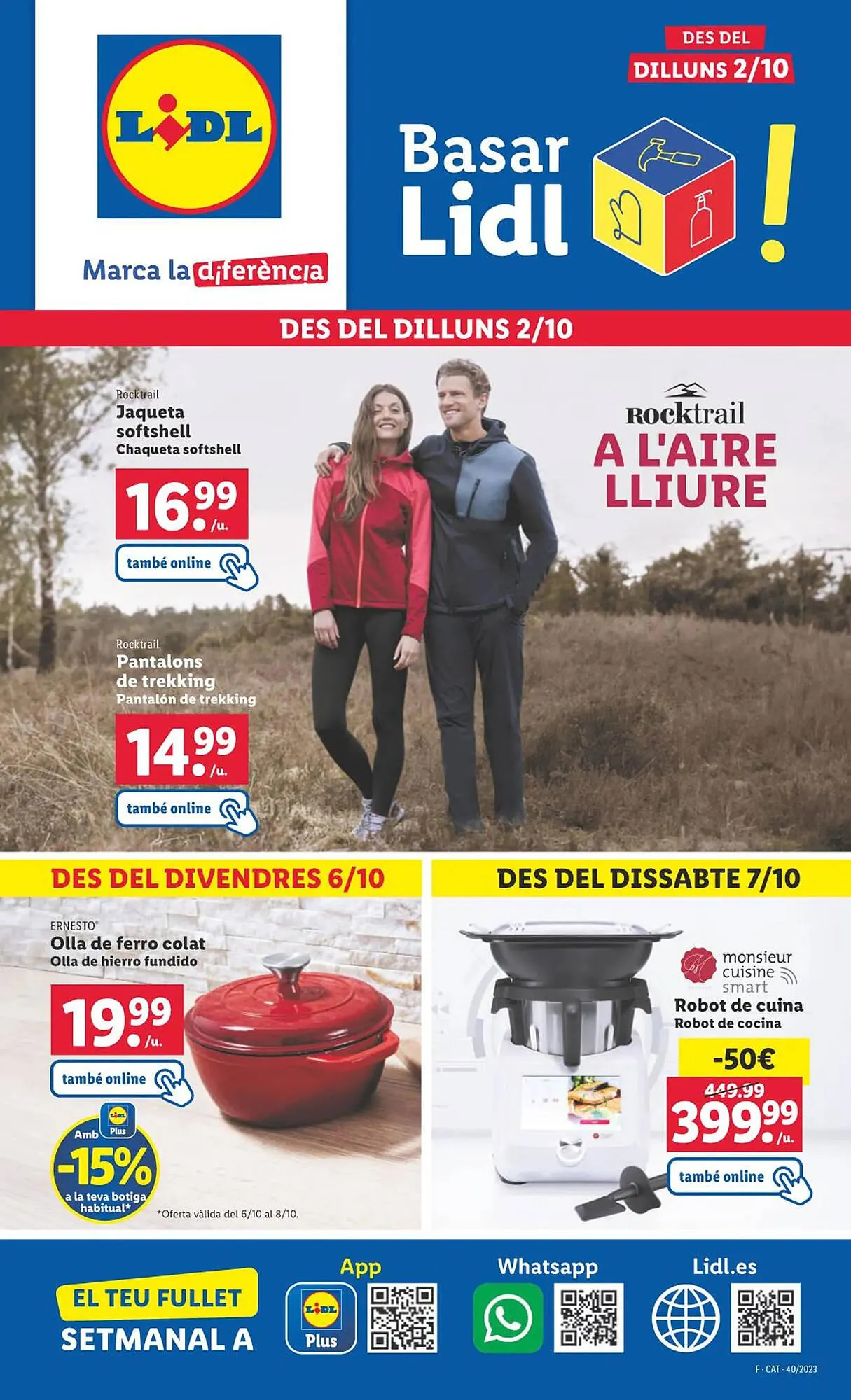 Catálogo de Folleto Lidl 2 de octubre al 9 de octubre 2023 - Página 1