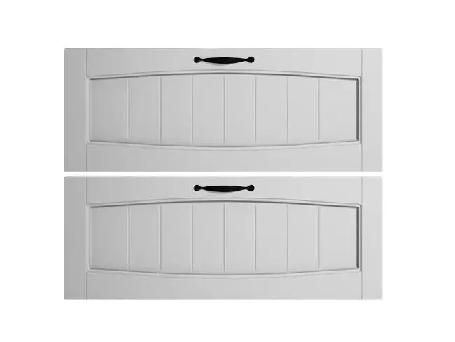 Frente de cajón cocina Rustic Blanco Mate 70 x 60 cm