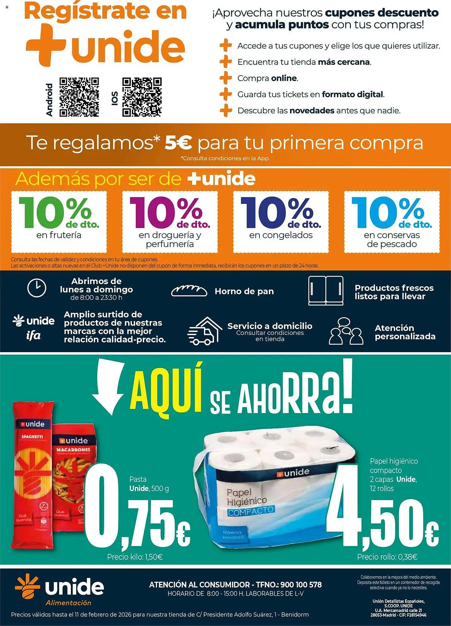 Catálogo de Folleto Unide Supermercados 6 de febrero al 11 de febrero 2026 - Página 4
