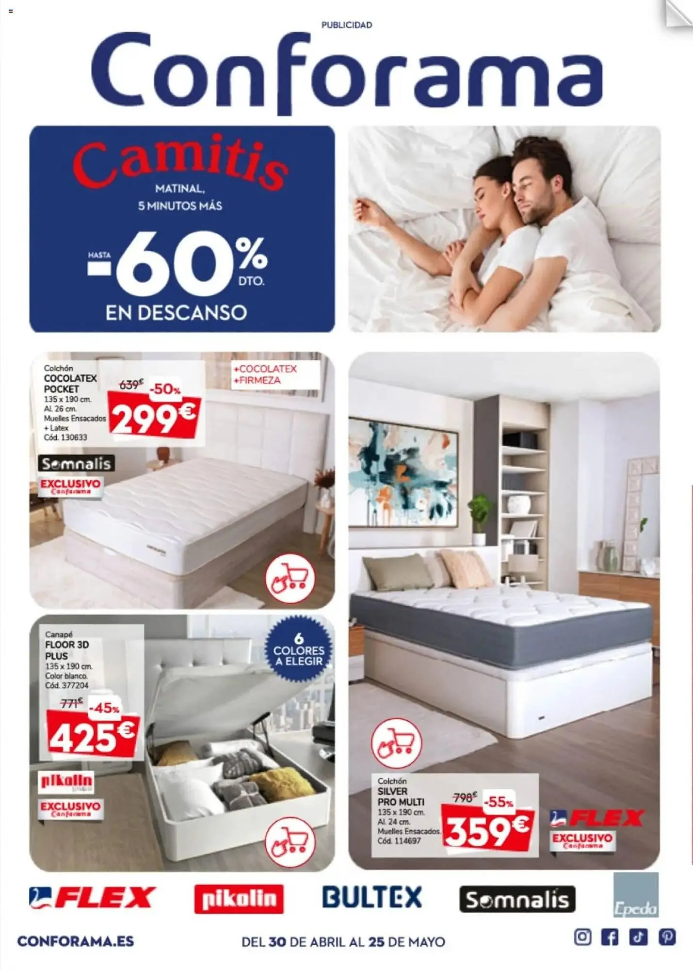 Catálogo de Catálogo Conforama 30 de abril al 25 de mayo 2026 - Página 1