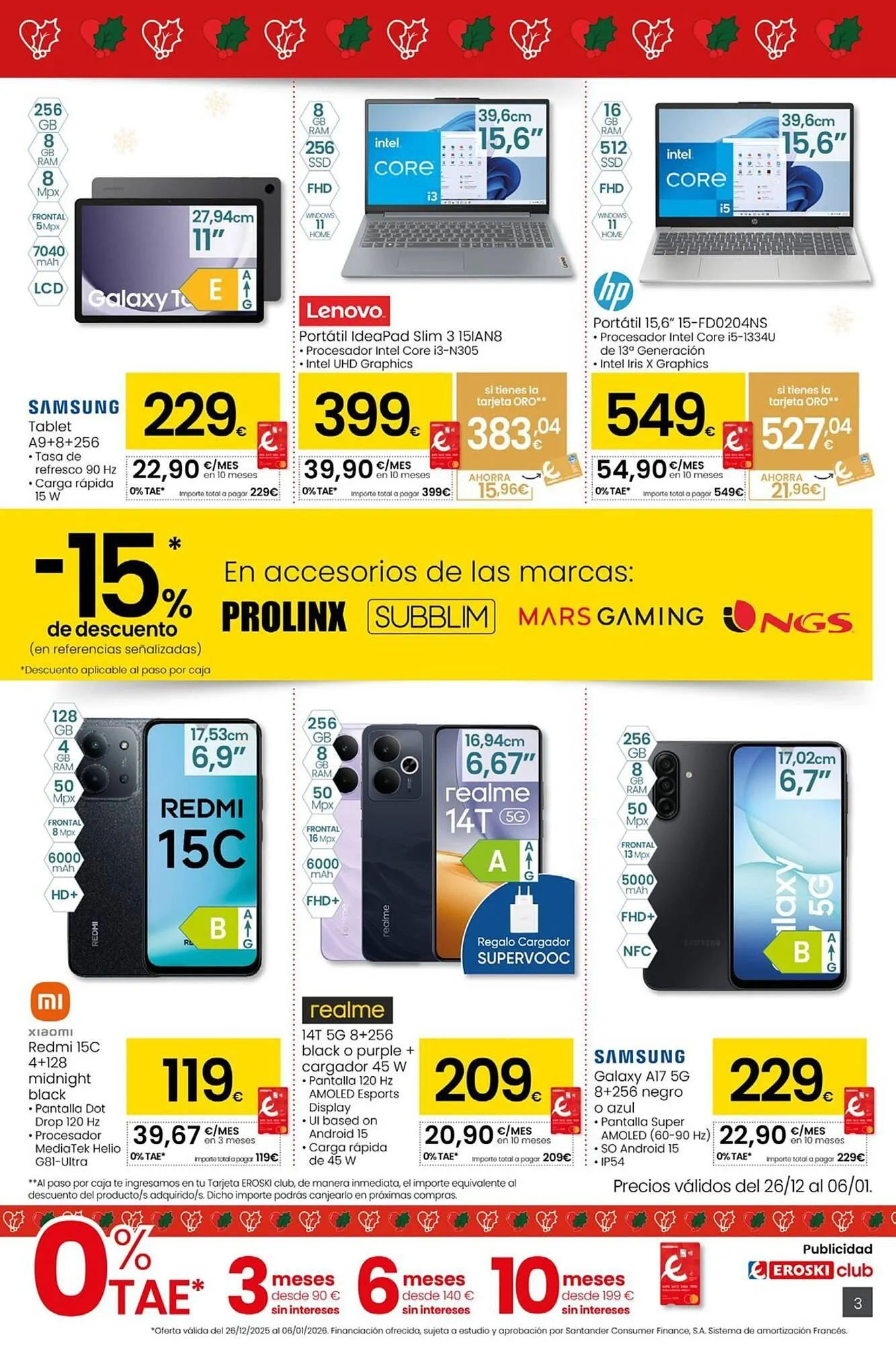 Catálogo de Folleto Eroski 26 de diciembre al 6 de enero 2026 - Página 3
