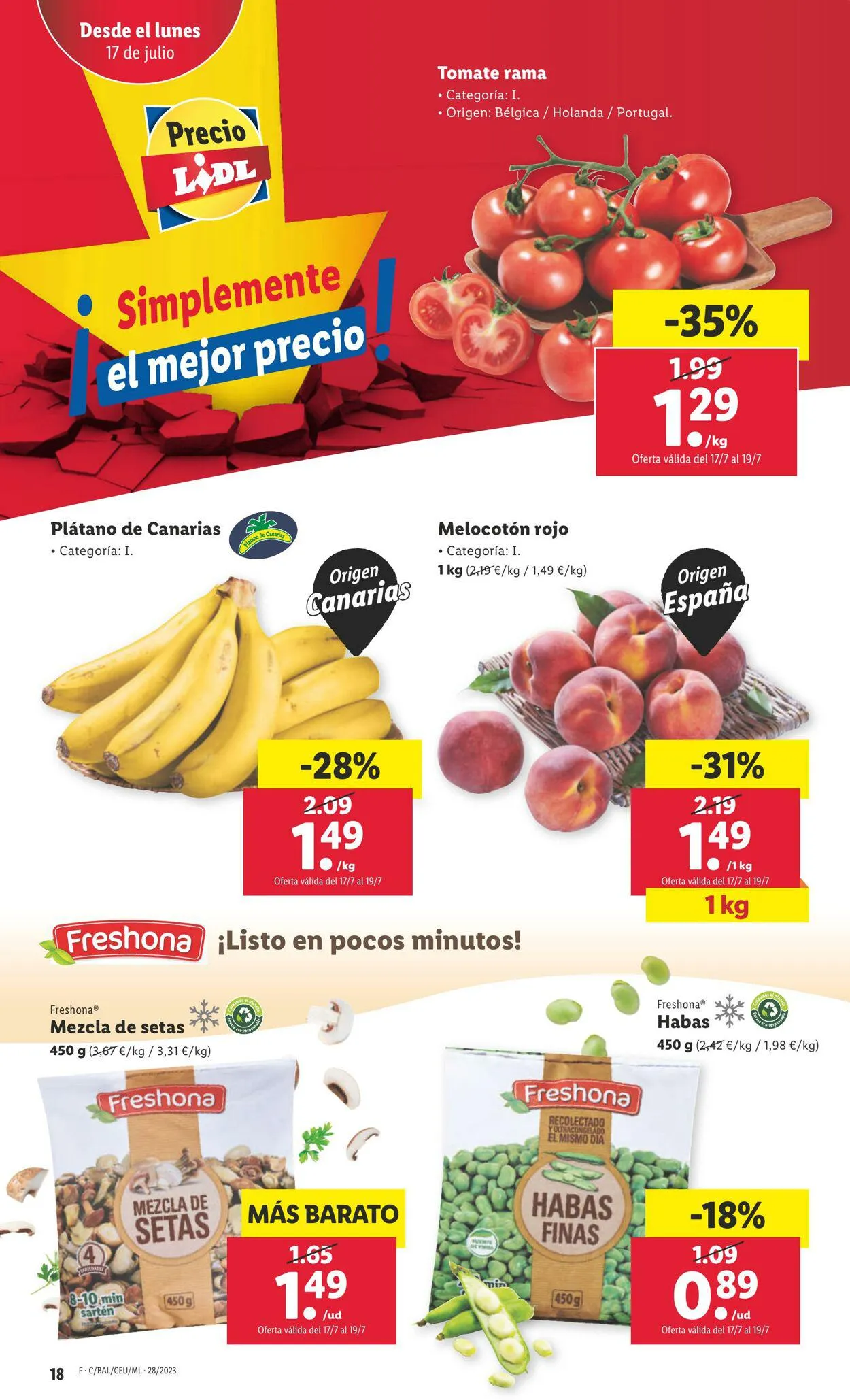 Catálogo de Lidl Oferta actual 13 de julio al 19 de julio 2023 - Página 38