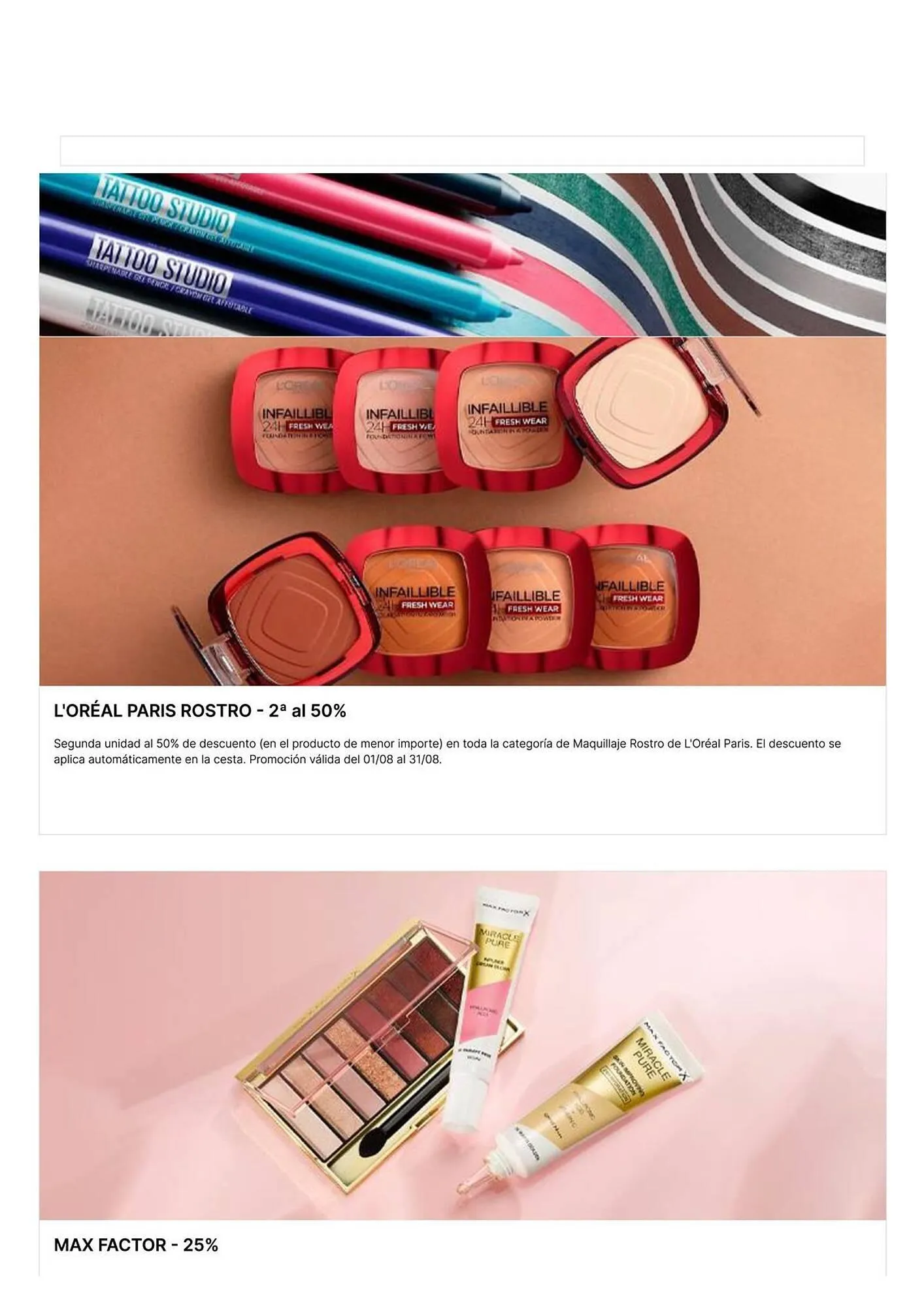 Catálogo de Folleto Perfumería Prieto 4 de agosto al 31 de agosto 2025 - Página 3