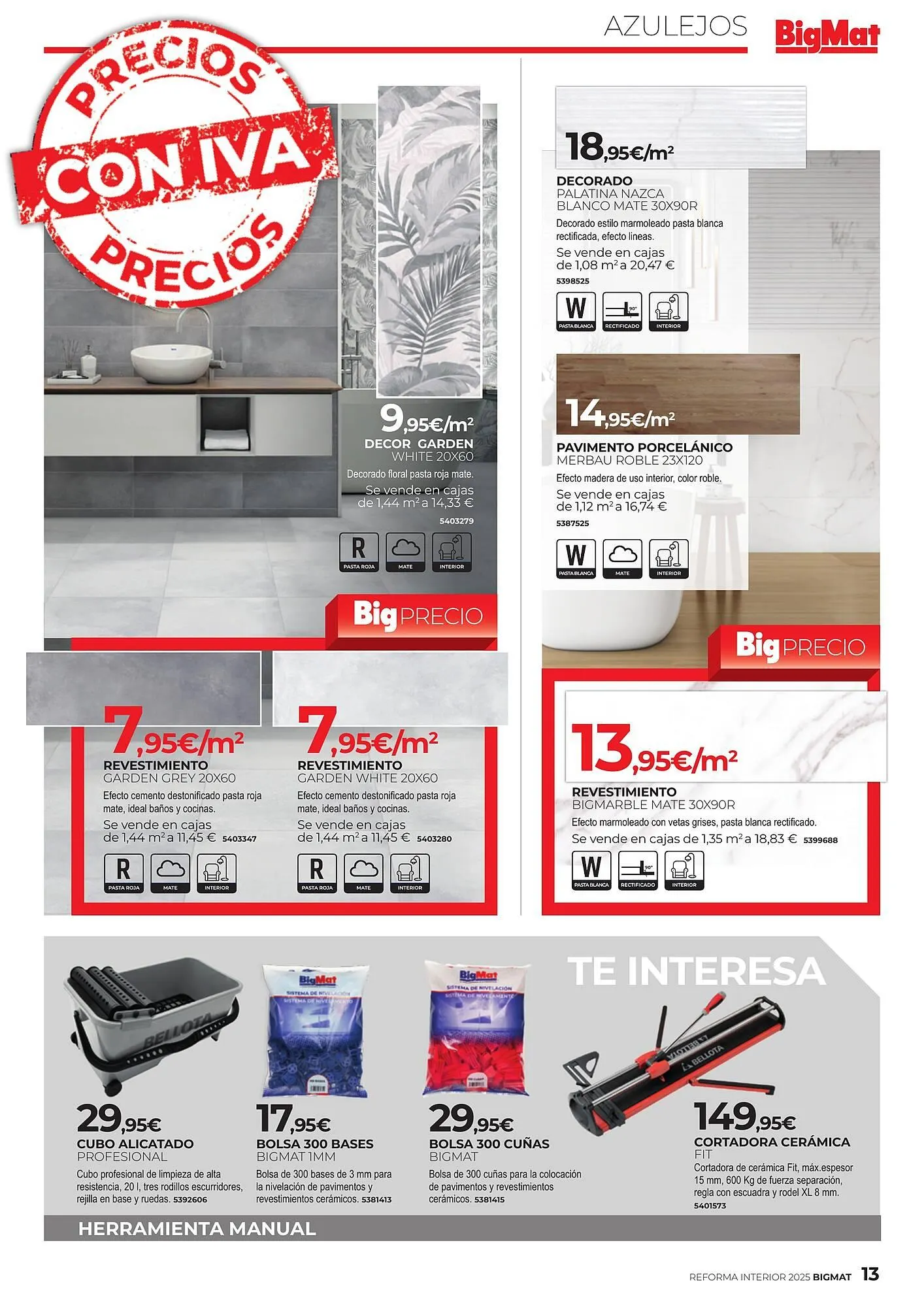 Catálogo de Folleto La Plataforma de la Construcción 18 de febrero al 19 de abril 2025 - Página 13