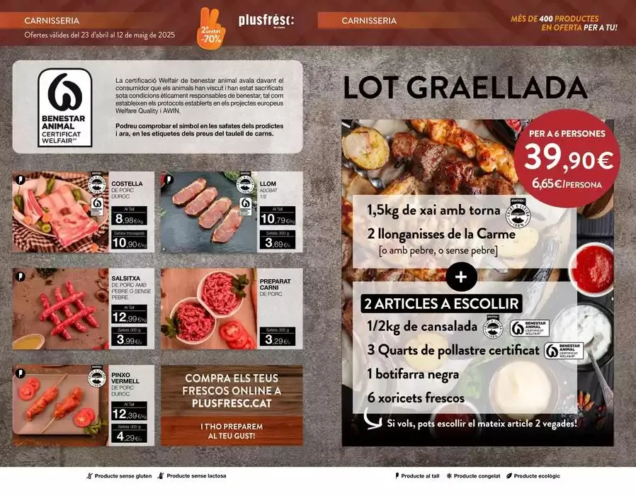Catálogo de Més de 400 productes en oferta per a tu! 23 de abril al 12 de mayo 2025 - Página 14