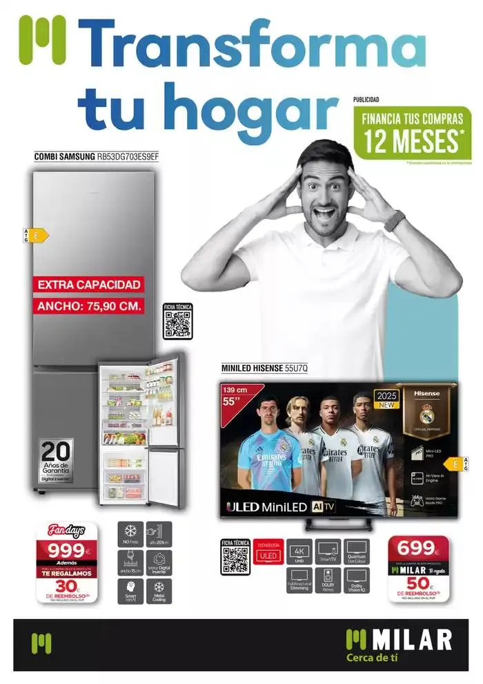 Catálogo de Transforma tu hogar en milar mayo 2025 2 de mayo al 31 de mayo 2025 - Página 1