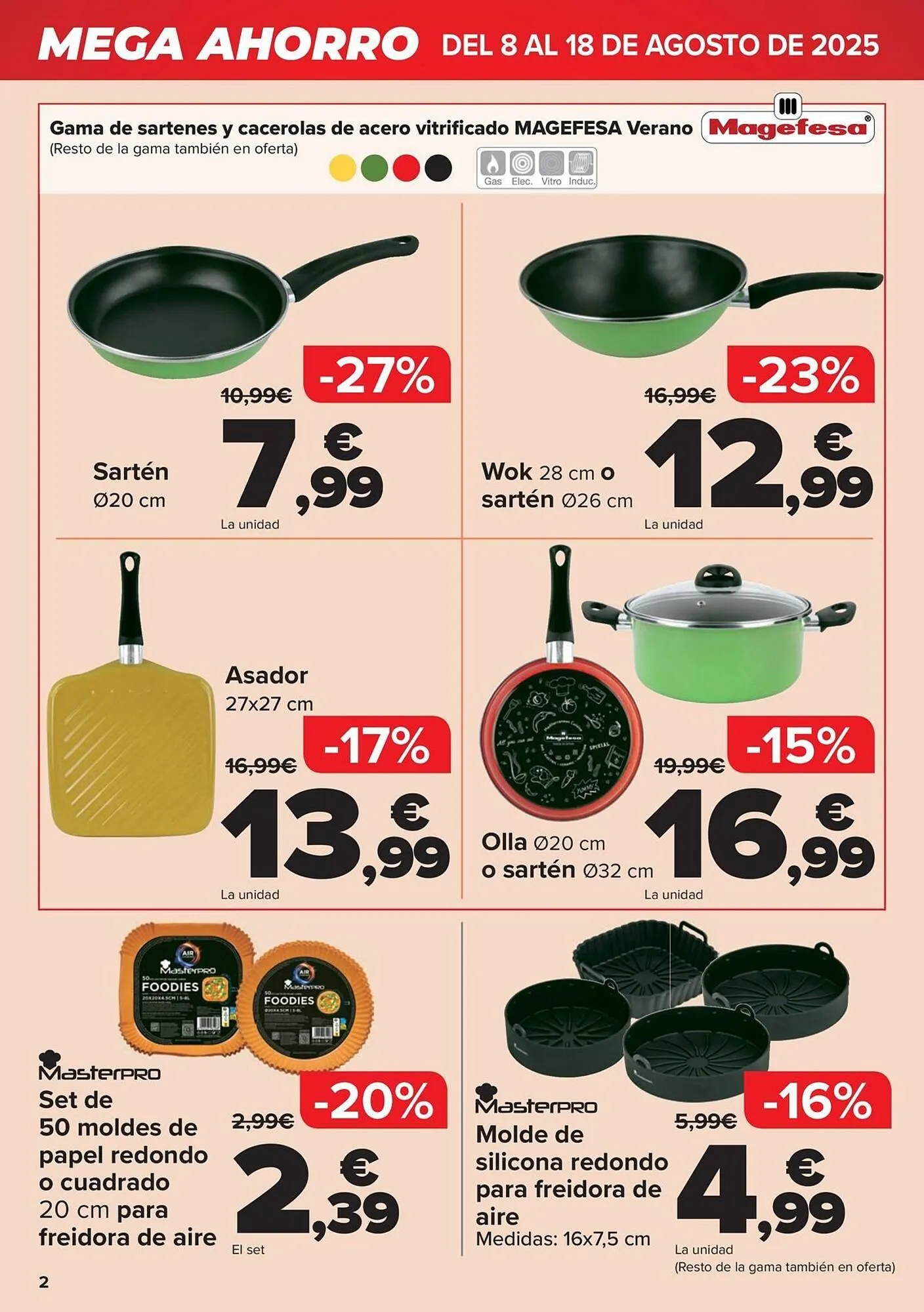 Catálogo de Folleto Carrefour 8 de agosto al 18 de agosto 2025 - Página 2