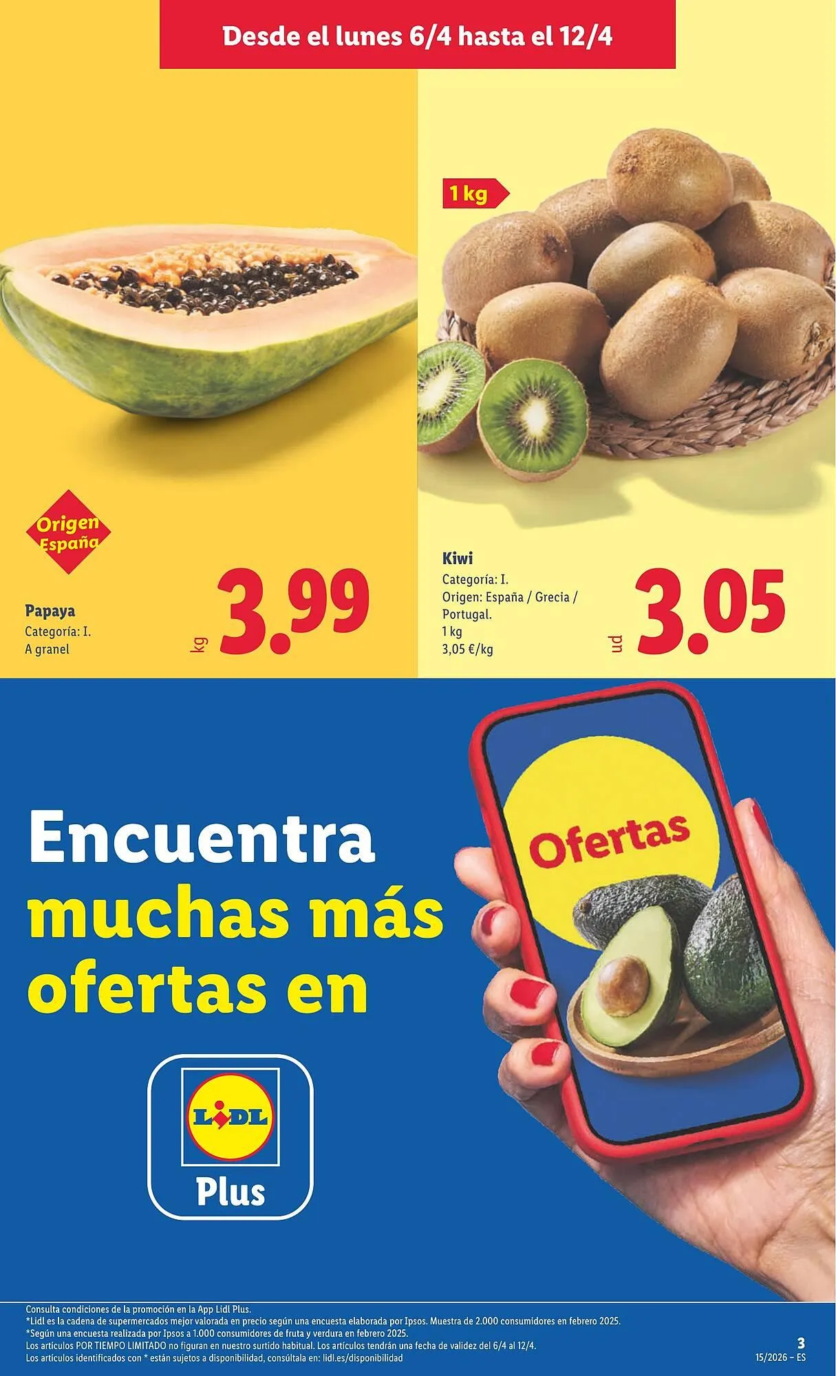 Catálogo de Catálogo Lidl 6 de abril al 12 de abril 2026 - Página 3