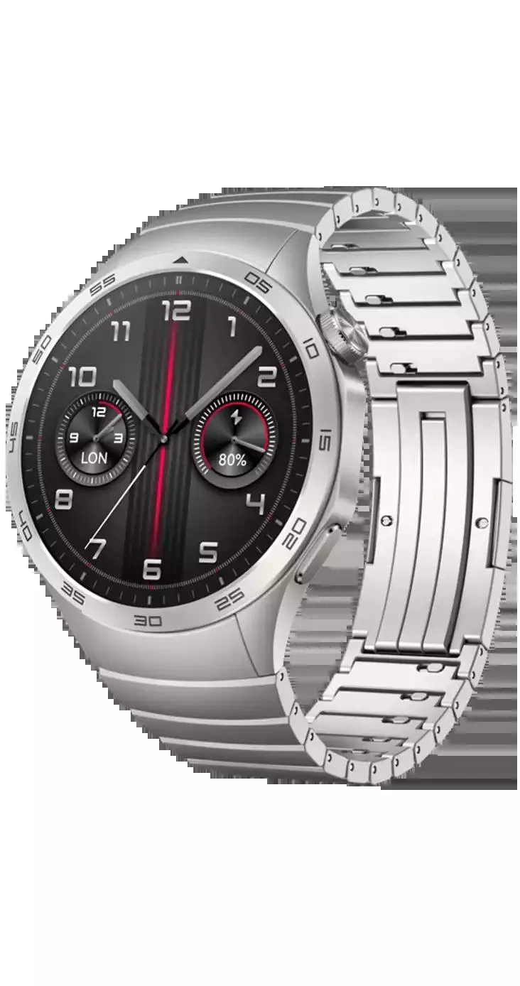 Huawei Watch GT4 46mm gris con correa metálica