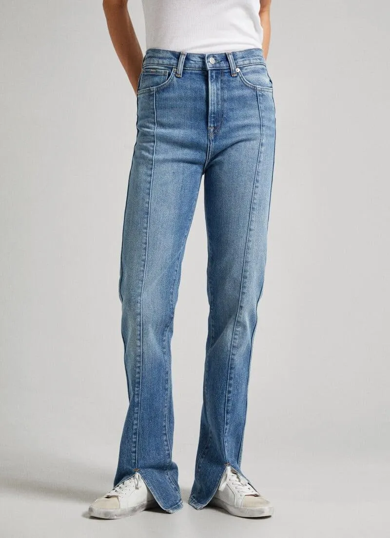 JEANS FIT SLIM Y TIRO ALTO