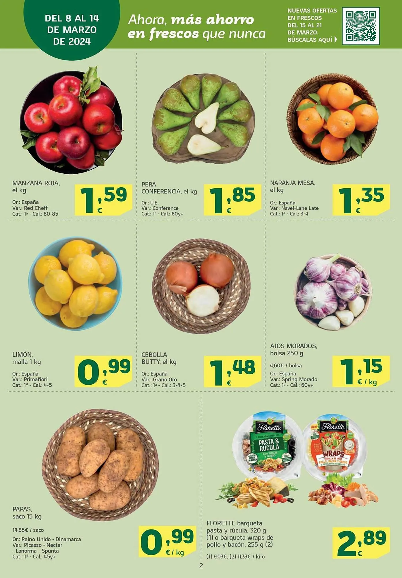 Catálogo de Folleto HiperDino 8 de marzo al 21 de marzo 2024 - Página 2