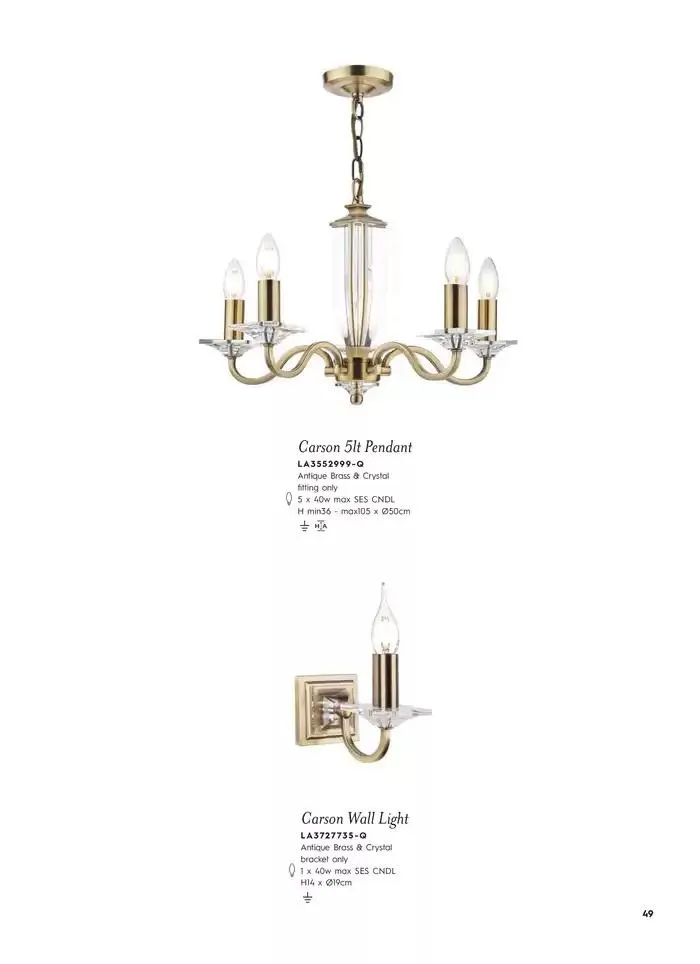 Catálogo de Lighting & Mirror Collection 12 de marzo al 31 de agosto 2025 - Página 51