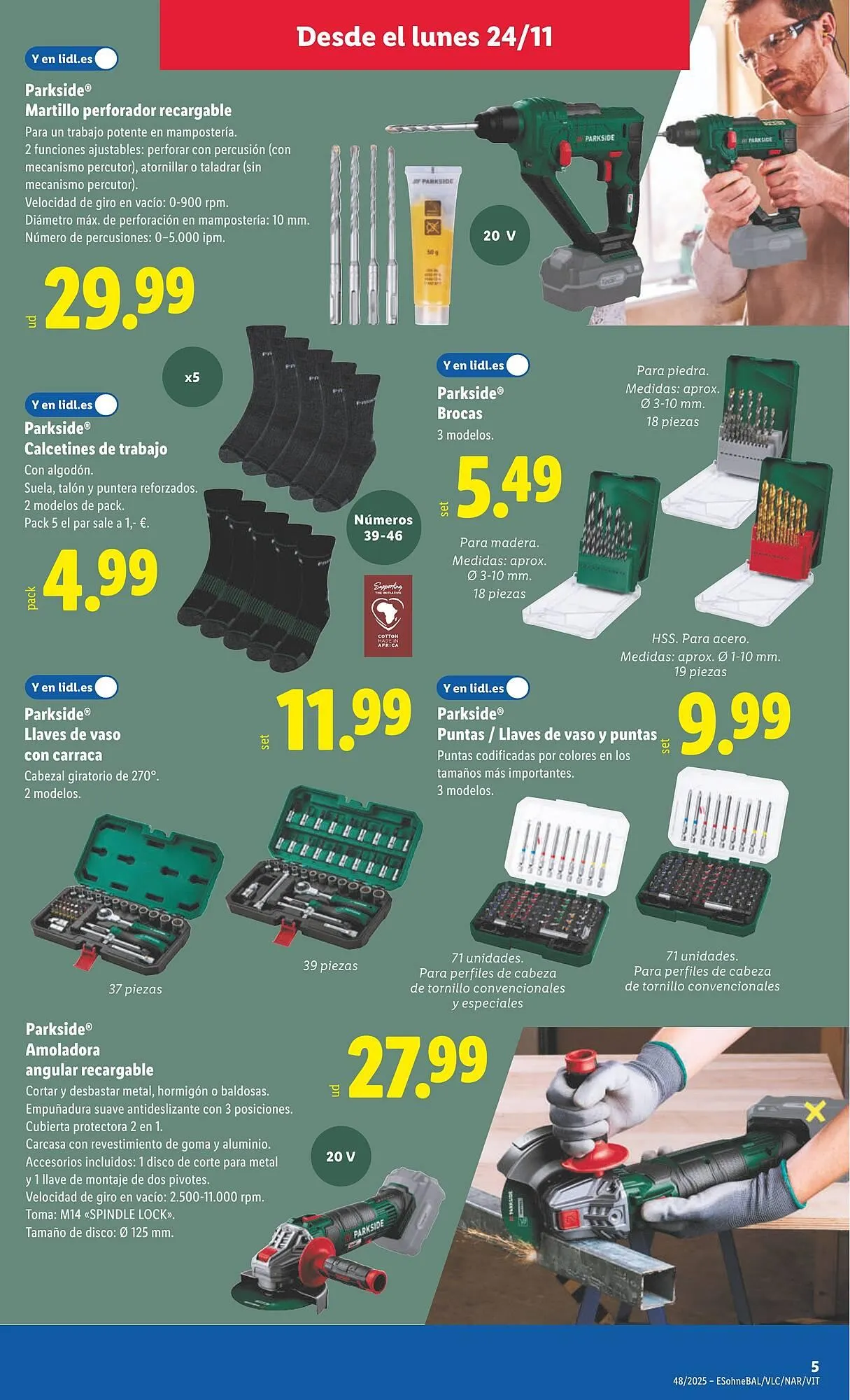 Catálogo de Catálogo Lidl 24 de noviembre al 30 de noviembre 2025 - Página 7