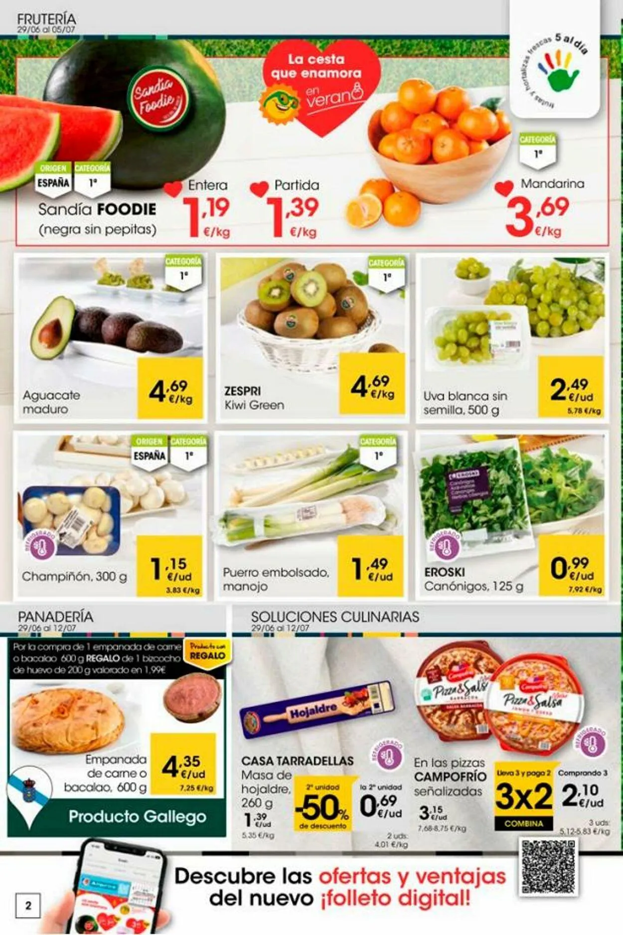 Catálogo de Eroski Oferta actual 27 de mayo al 10 de junio 2025 - Página 2