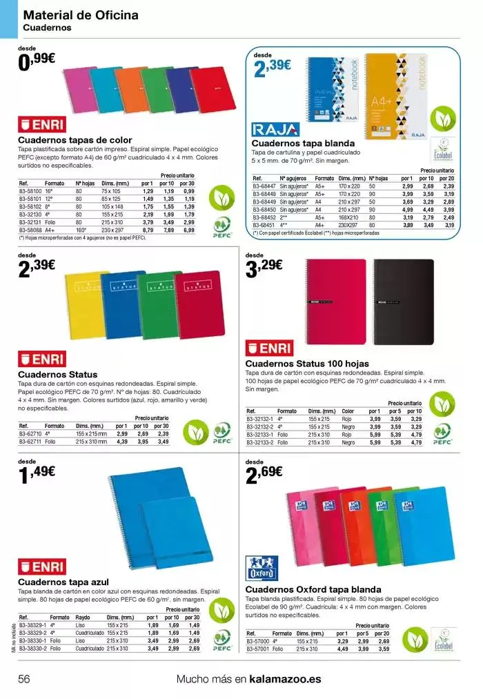 Catálogo de Staples Kalamazoo Catálogo General 9 de enero al 30 de septiembre 2025 - Página 56