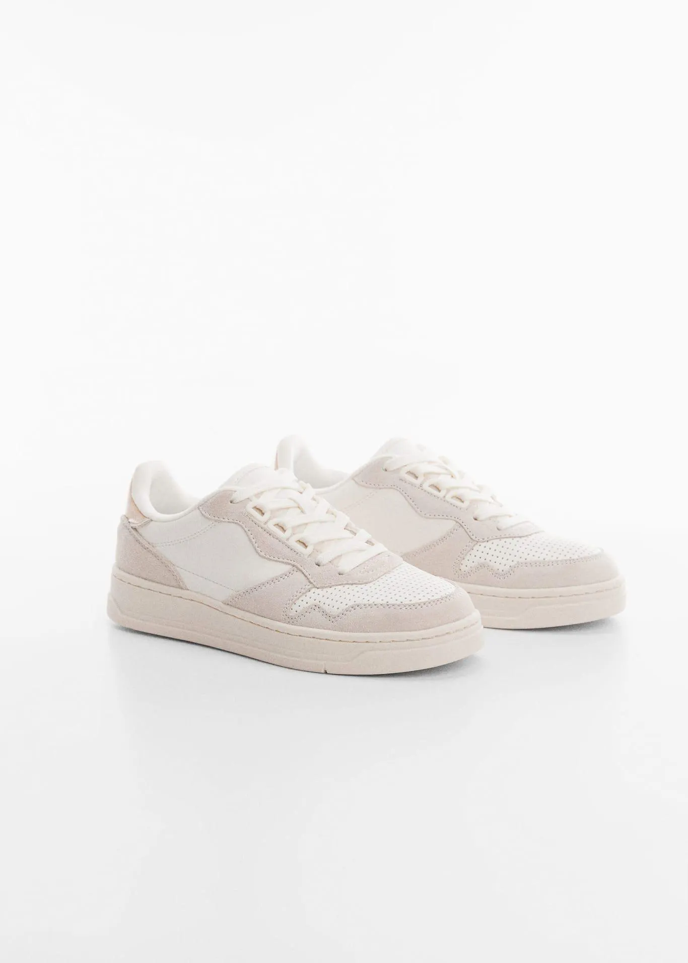 Sneaker pelle inserti