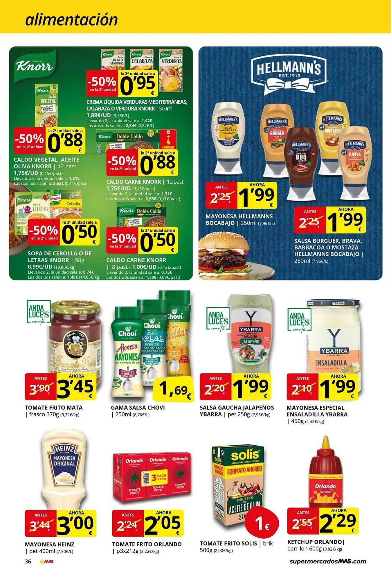 Catálogo de Folleto Supermercados MAS 31 de octubre al 30 de noviembre 2025 - Página 36