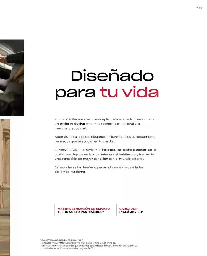 Catálogo de Catálogo HR-V e:HEV 6 de marzo al 30 de junio 2025 - Página 13