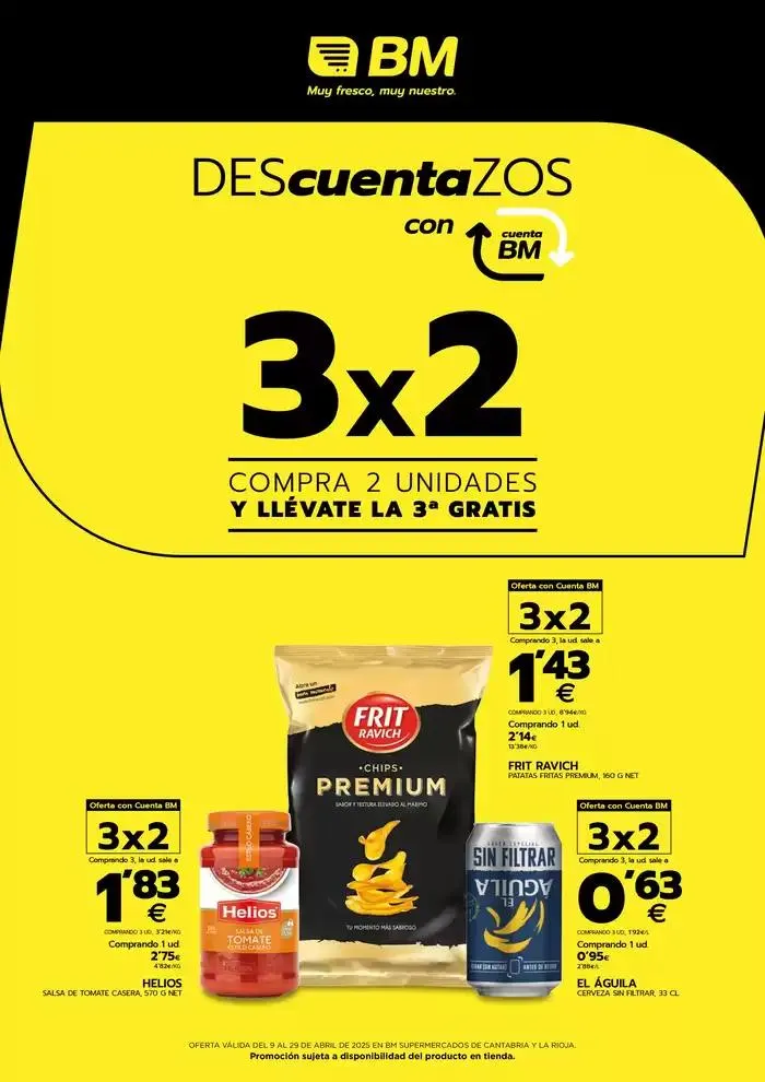 Catálogo de Descuentazos 9 de abril al 29 de abril 2025 - Página 1