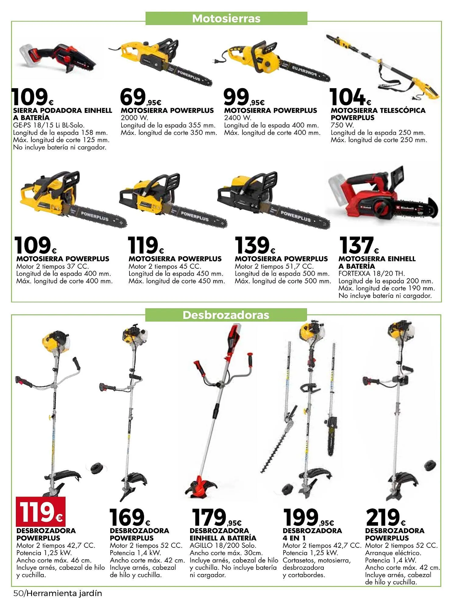 Catálogo de Folleto CMB Bricolage 6 de abril al 30 de junio 2026 - Página 50