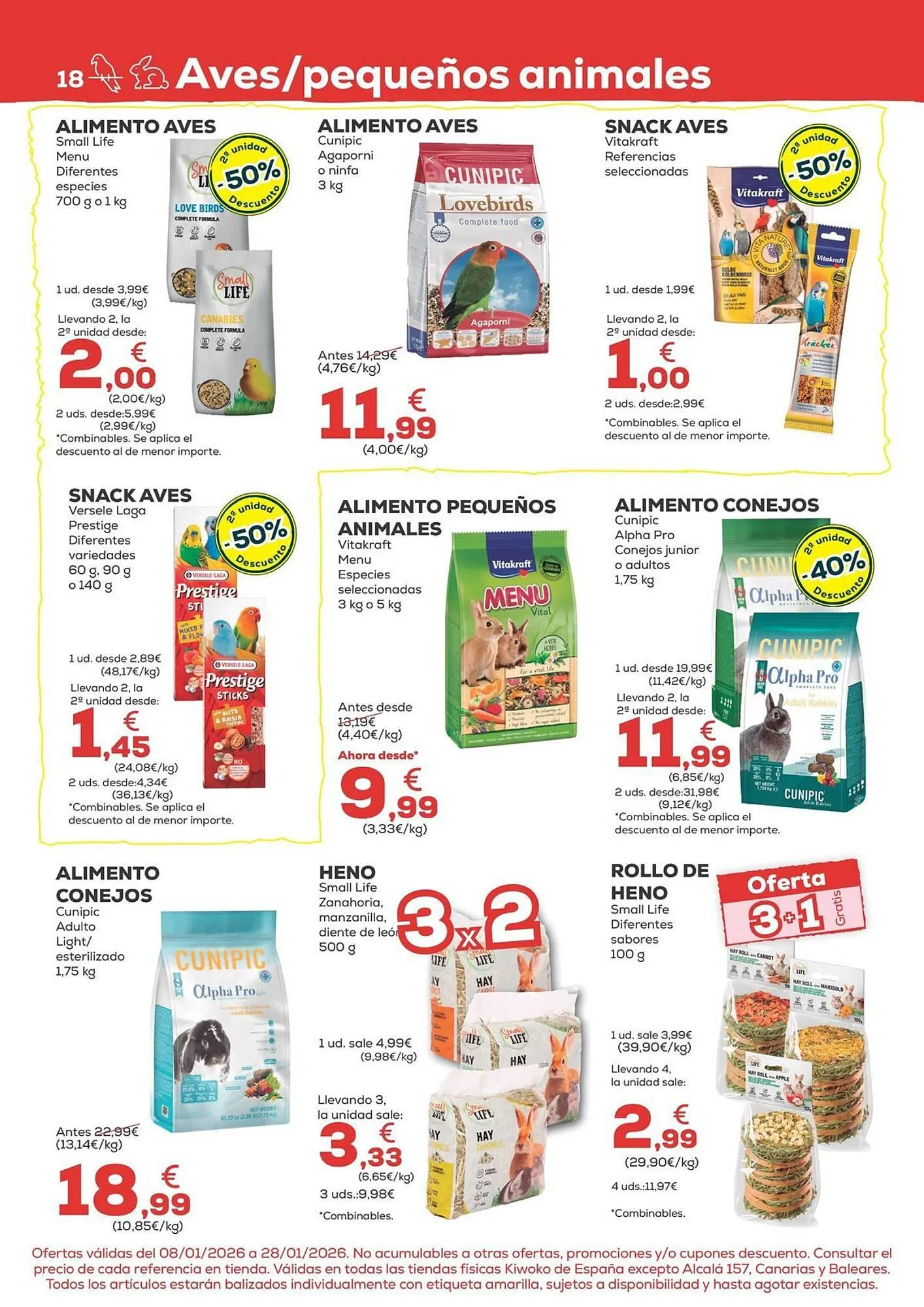 Catálogo de Folleto Kiwoko 8 de enero al 28 de enero 2026 - Página 18