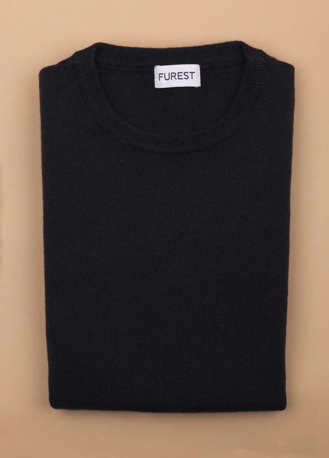 Jersey Cashmere FUREST COLECCIÓN cuello redondo marino