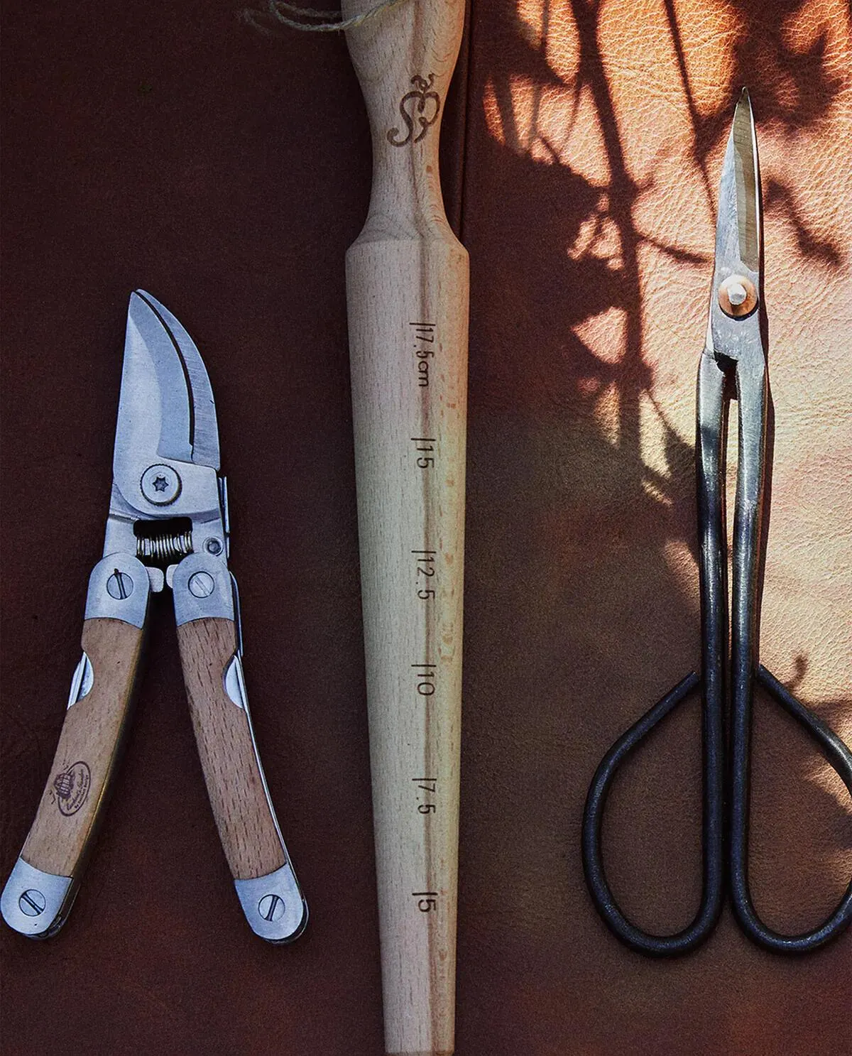 PLANTADOR MADERA ABEDUL JARDÍN