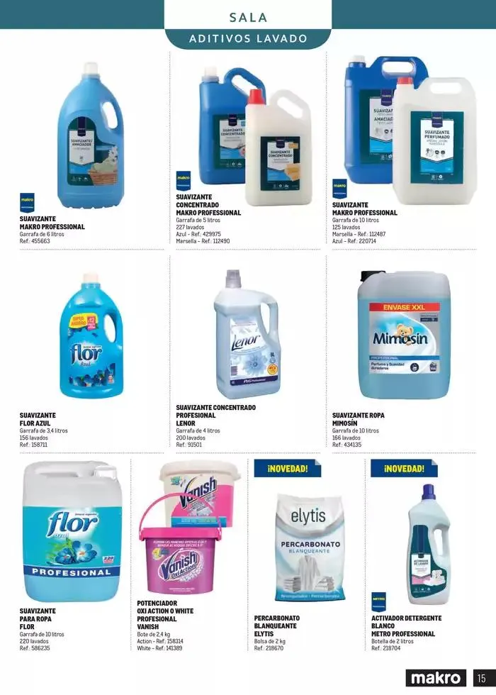 Catálogo de Catálogo Limpieza 14 de marzo al 31 de diciembre 2025 - Página 15