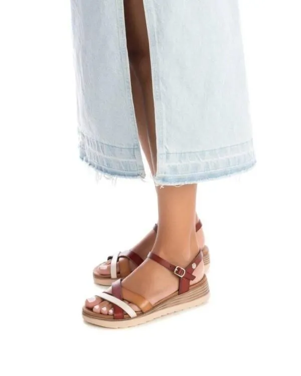 Sandalias Abiertas Mujer Marrón 142848