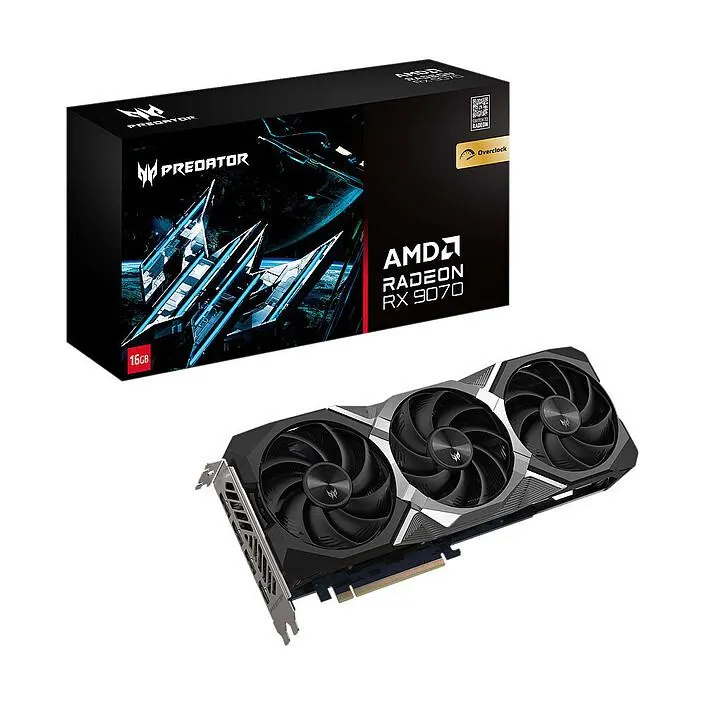 Acer PREDATOR BiFrost AMD Radeon RX 9070 OC 16GB