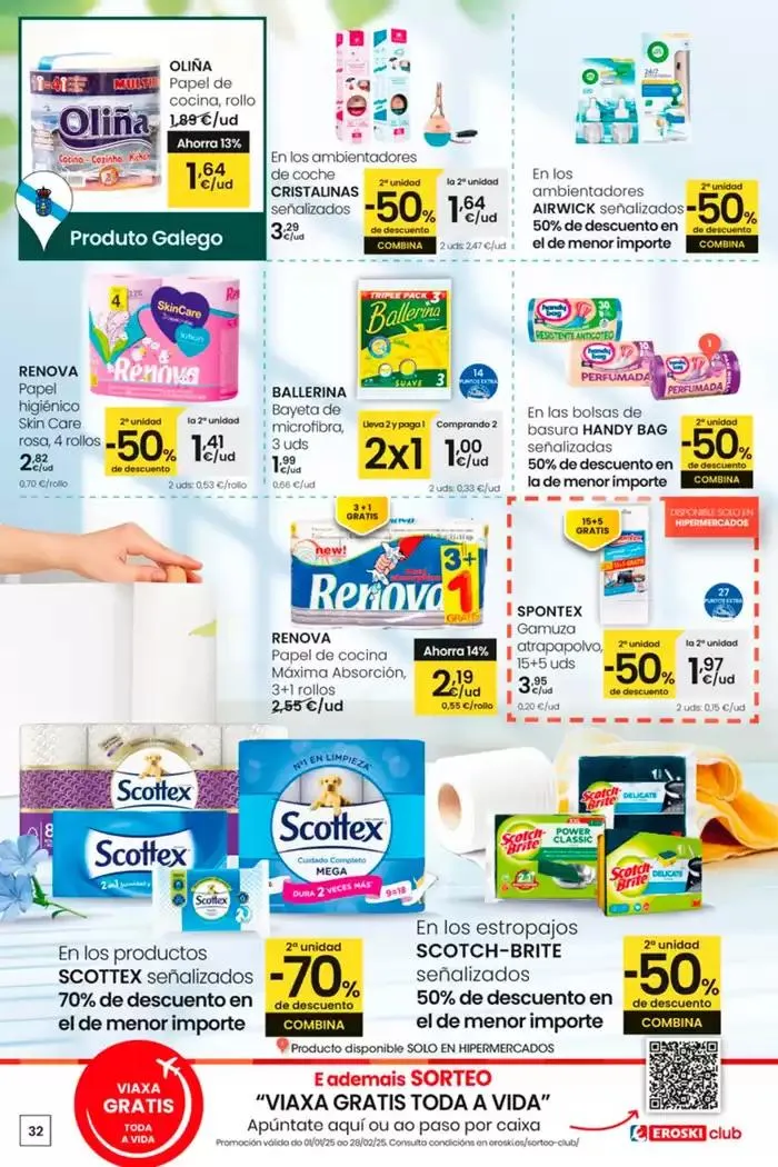 Catálogo de Sempre a bo prezo 30 de enero al 11 de febrero 2025 - Página 32