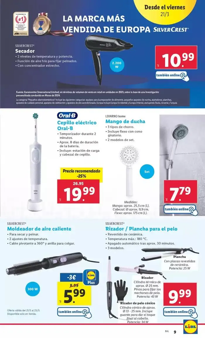 Catálogo de ¡Bazar Lidl! Ofertas válidas del 17/03 al 23/03 17 de marzo al 23 de marzo 2025 - Página 23