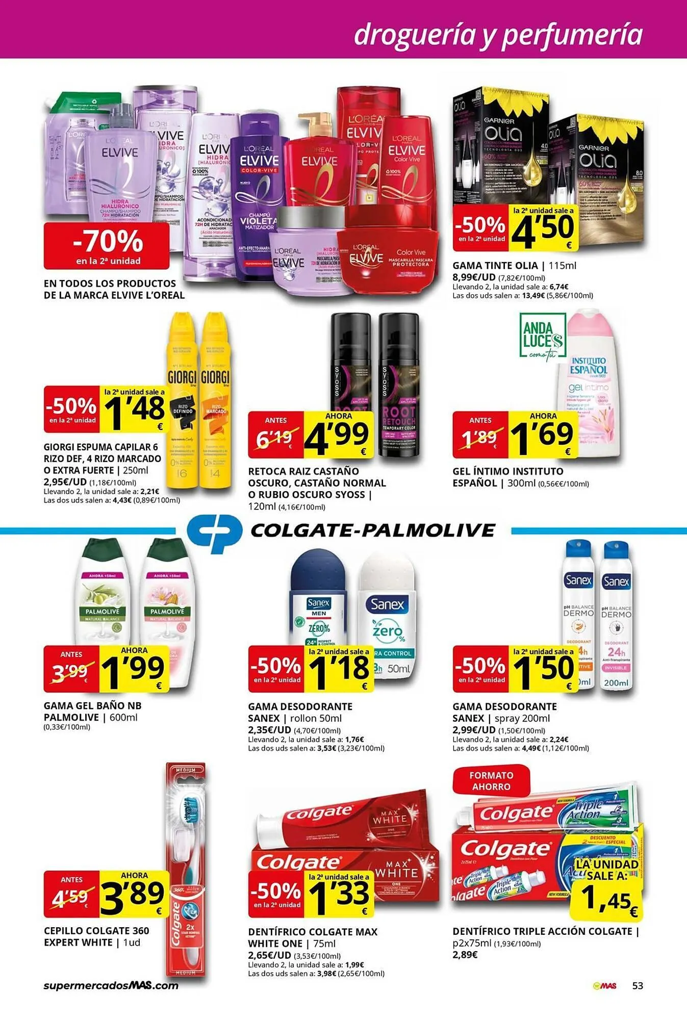 Catálogo de Folleto Supermercados MAS 2 de octubre al 30 de octubre 2025 - Página 53