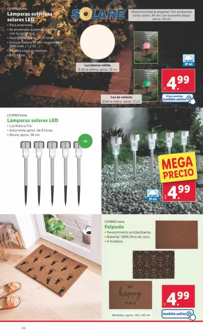 Catálogo de ¡Bazar Lidl! Ofertas válidas del 05/05 al 11/05 5 de mayo al 11 de mayo 2025 - Página 14