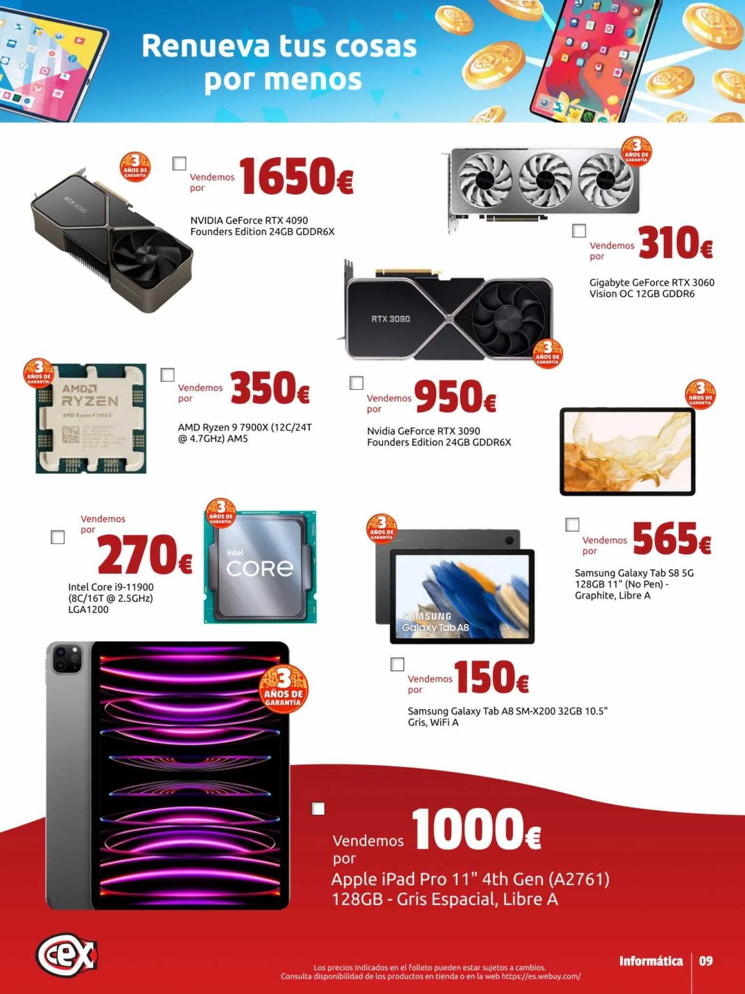 Catálogo de Catálogo CeX 1 de junio al 13 de julio 2023 - Página 9