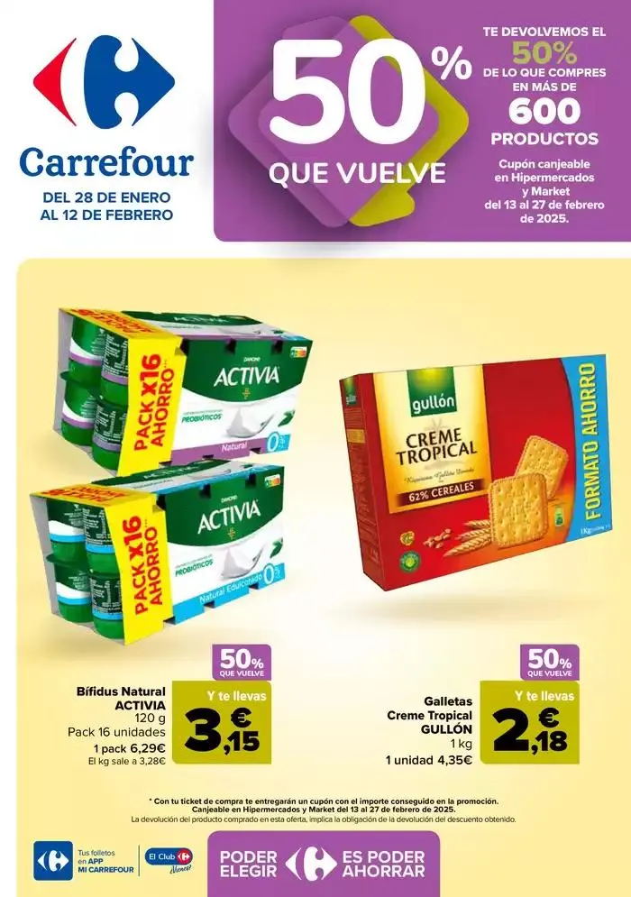 Catálogo de 50% QUE VUELVE 28 de enero al 12 de febrero 2025 - Página 1