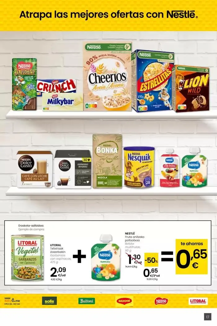Catálogo de 2000 produktu baino gehiago, BETI PREZIO ONEAN EROSKI CENTER 16 de enero al 28 de enero 2025 - Página 17