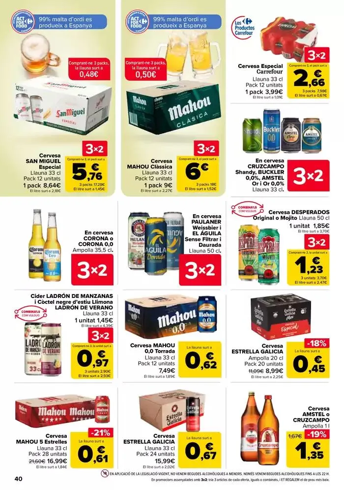 Catálogo de 50% QUE VUELVE + 3x2 10 de abril al 21 de abril 2025 - Página 40