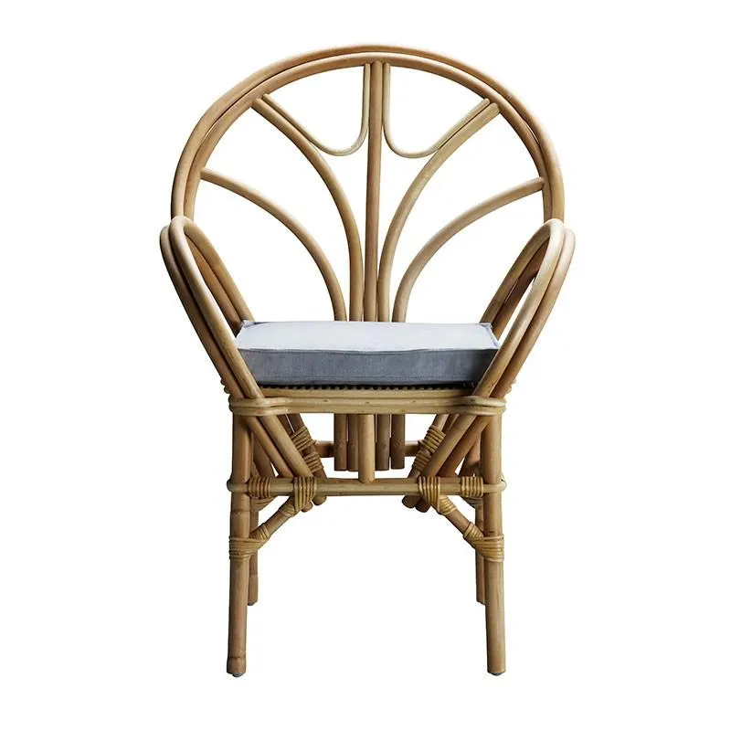 Silla Farlo con cojín gris