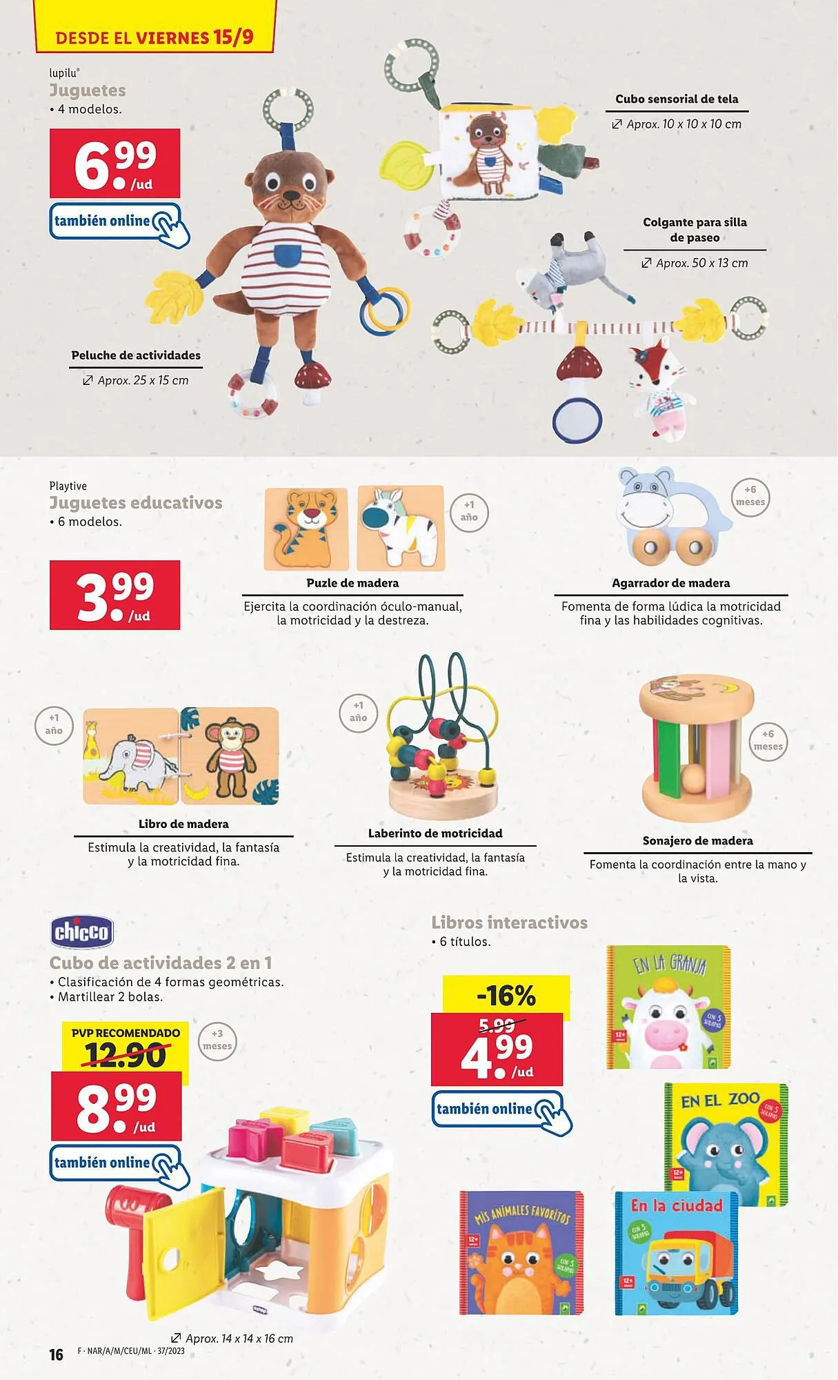 Catálogo de Folleto Lidl 11 de septiembre al 17 de septiembre 2023 - Página 16