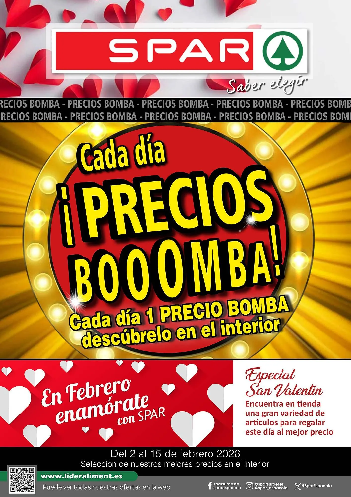 Catálogo de Folleto SPAR 2 de febrero al 15 de febrero 2026 - Página 1