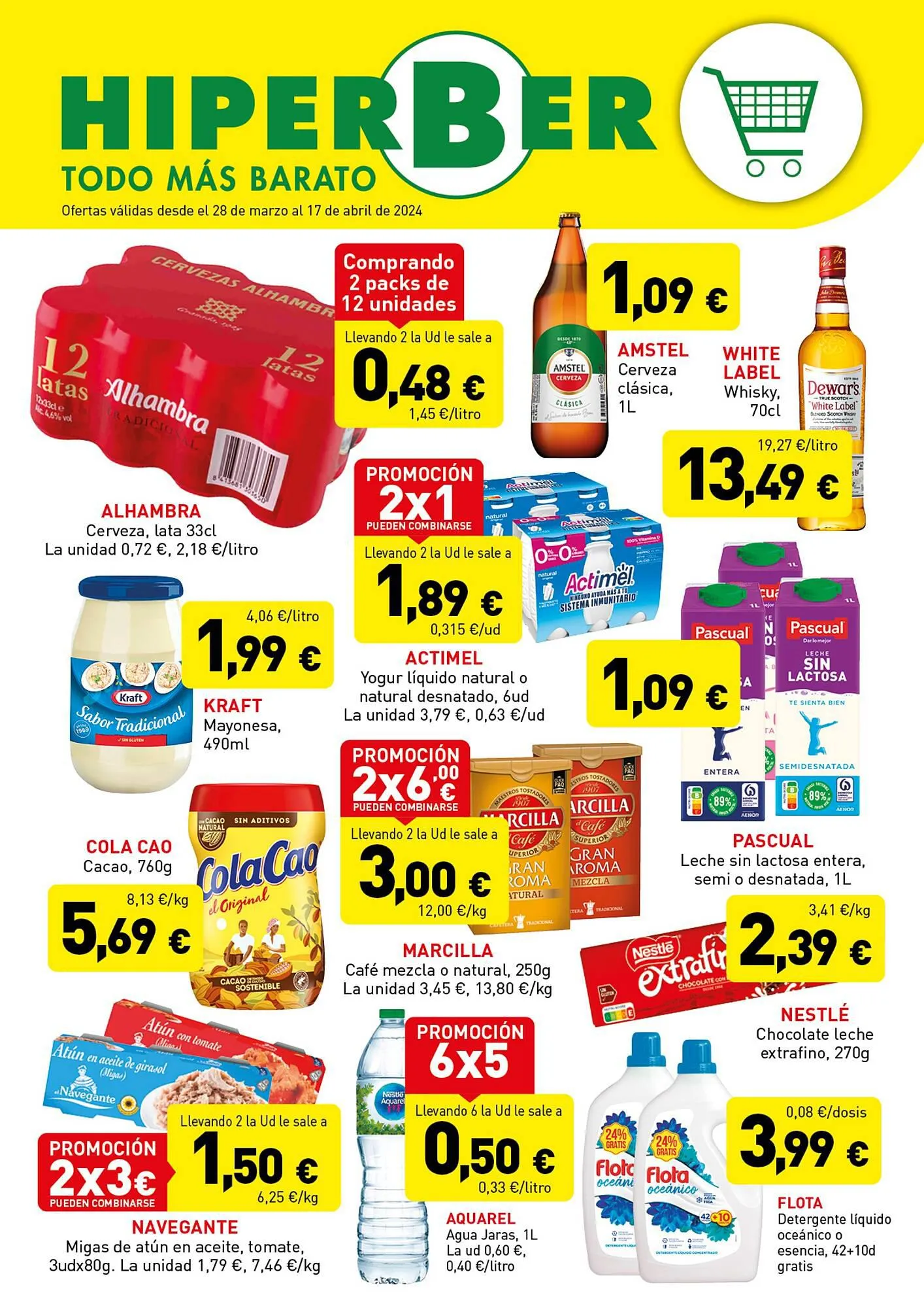 Catálogo de Folleto Hiperber 28 de marzo al 17 de abril 2024 - Página 